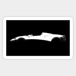 McLaren Elva Silhouette Sticker